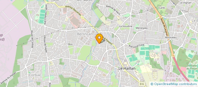 localisation de l'entreprise LASTREET  LE HAILLAN