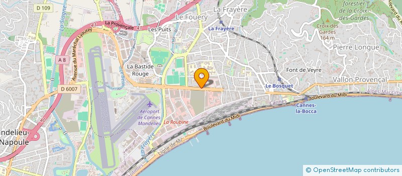 localisation de l'entreprise LASYA TANDAV  CANNES