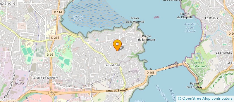 localisation de l'entreprise LASYMOCA  DINARD