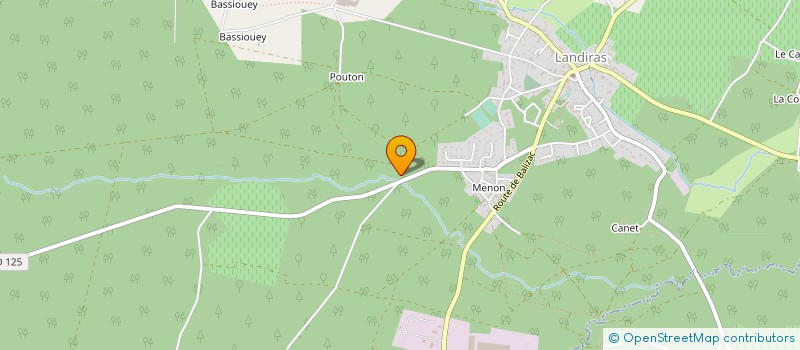 localisation de l'entreprise LAT' ANIME  LANDIRAS