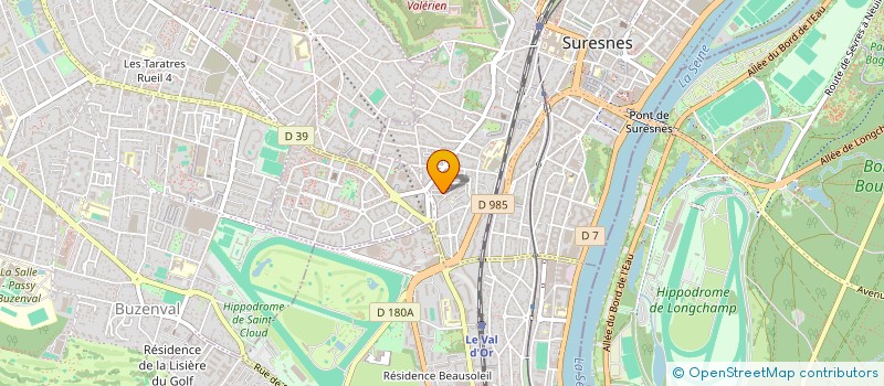 localisation de l'entreprise LATABE à SURESNES