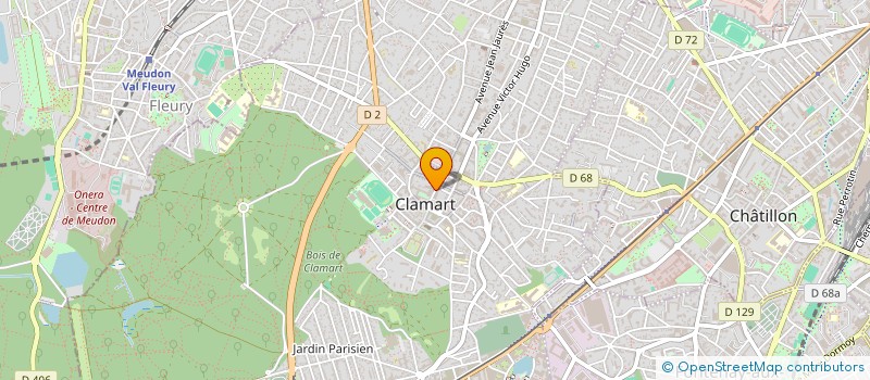localisation de l'entreprise LATAL PROPRETE ET SERVICES à CLAMART