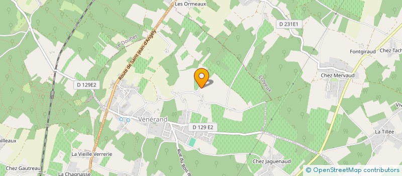 localisation de l'entreprise LATANAIS  VENERAND