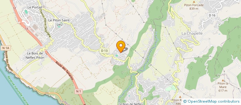 localisation de l'entreprise LATANIERS à SAINT-LEU