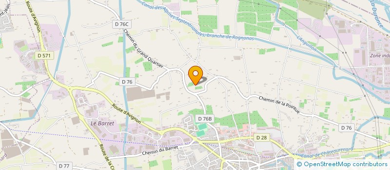 localisation de l'entreprise LATCHAV HOLDING  CHATEAURENARD