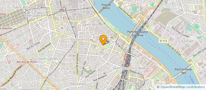 localisation de l'entreprise LATCHO COM  BORDEAUX