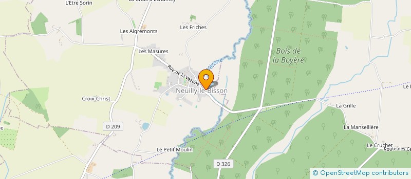 localisation de l'entreprise LATEAM VERY WELSH à NEUILLY-LE-BISSON