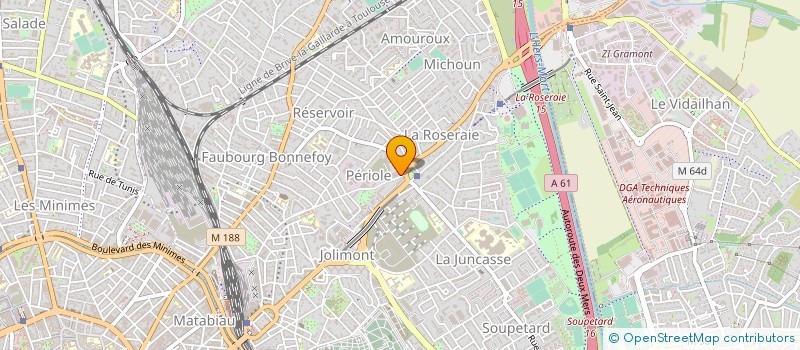 localisation de l'entreprise LATECOERE  TOULOUSE