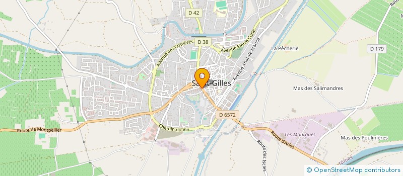 localisation de l'entreprise LATELIER 2 LULU  SAINT-GILLES