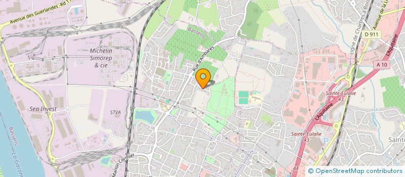 localisation de l'entreprise LATEMI  BASSENS