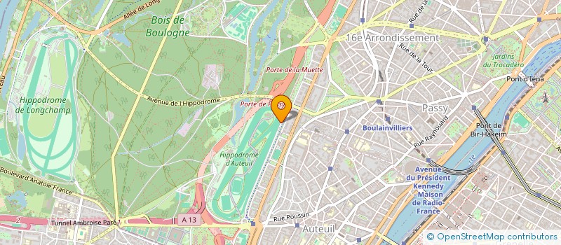 localisation de l'entreprise LATEPROMO à PARIS