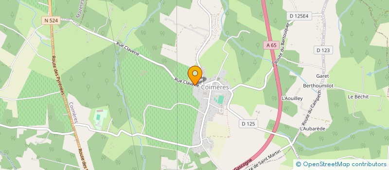 localisation de l'entreprise LATESTERE HOLDING  COIMERES