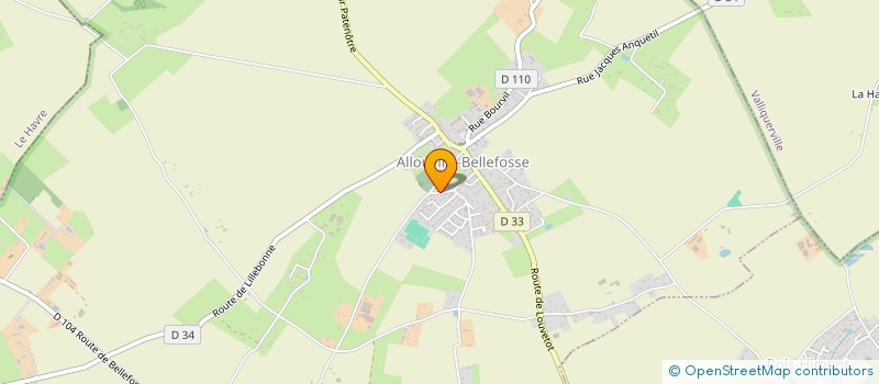 localisation de l'entreprise LATH  ALLOUVILLE-BELLEFOSSE