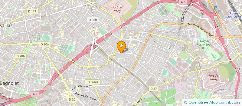 localisation de l'entreprise LATHER & SOFTWARE à MONTREUIL