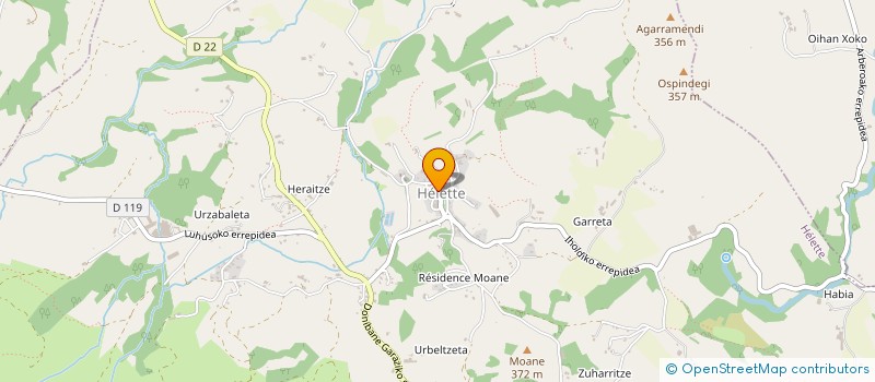 localisation de l'entreprise LATHIAS  HELETTE