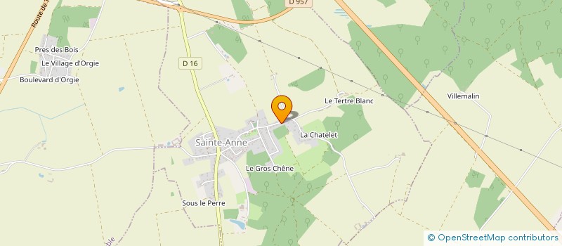 localisation de l'entreprise LATHO  SAINTE-ANNE