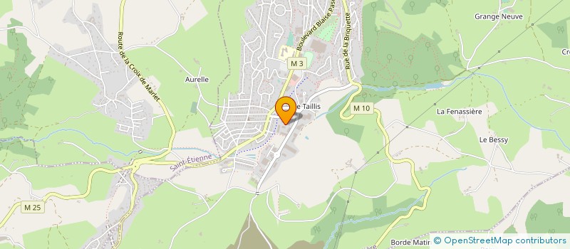 localisation de l'entreprise LATHUILIERE ELECTRICITE à ROCHE-LA-MOLIERE