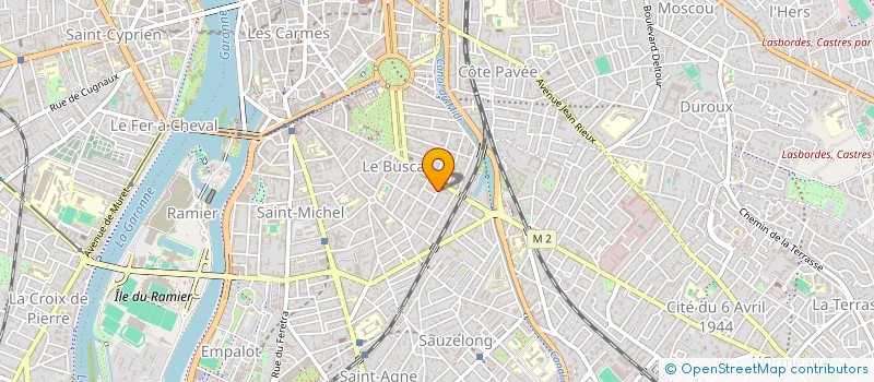 localisation de l'entreprise LATI  TOULOUSE