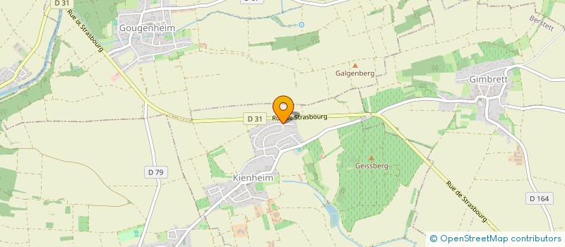 localisation de l'entreprise LATI INVEST  KIENHEIM