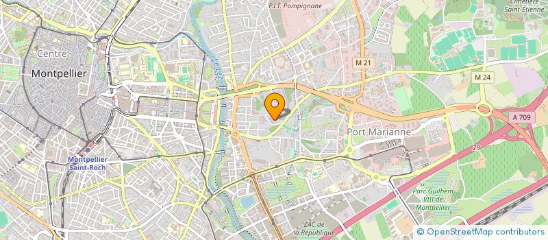 localisation de l'entreprise LATIAS  MONTPELLIER