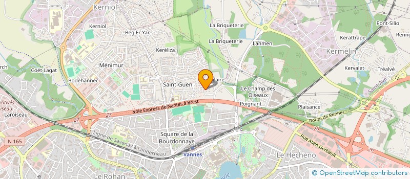 localisation de l'entreprise LATICHALU à VANNES