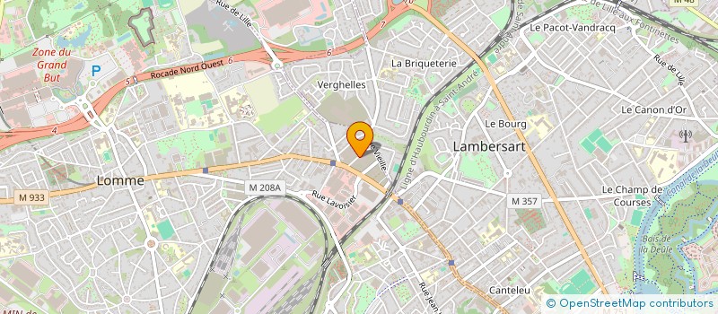 localisation de l'entreprise LATIF ENTREPRISE  LILLE