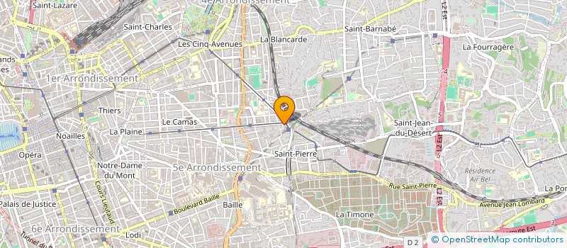 localisation de l'entreprise LATIFA DELICES à MARSEILLE