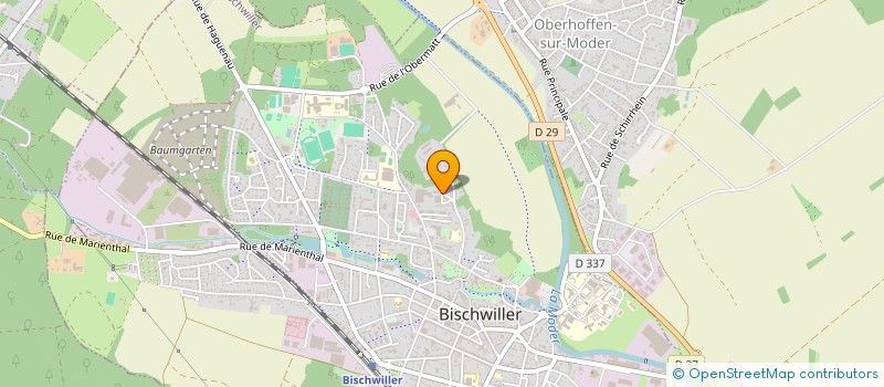 localisation de l'entreprise LATIJE  BISCHWILLER