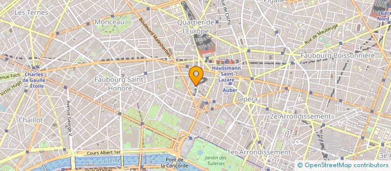 localisation de l'entreprise LATIL BATIGNOLLES à PARIS