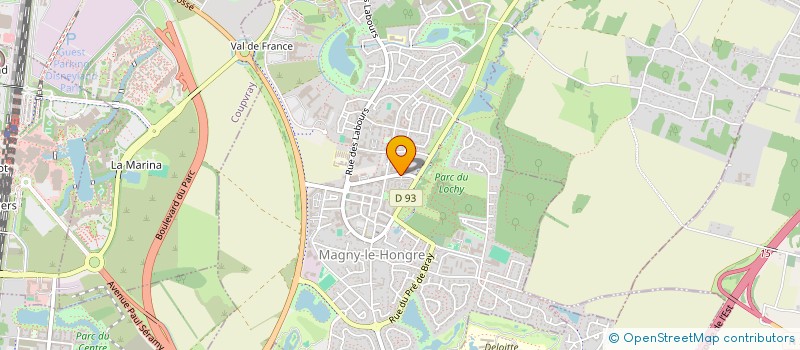 localisation de l'entreprise LATIL DIDIER  CHESSY