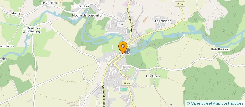 localisation de l'entreprise LATILLE DISTRIBUTION  LATILLE