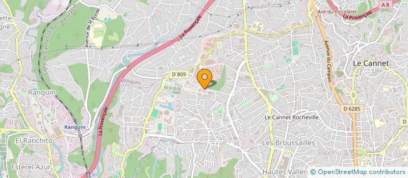 localisation de l'entreprise LATILYE  LE CANNET