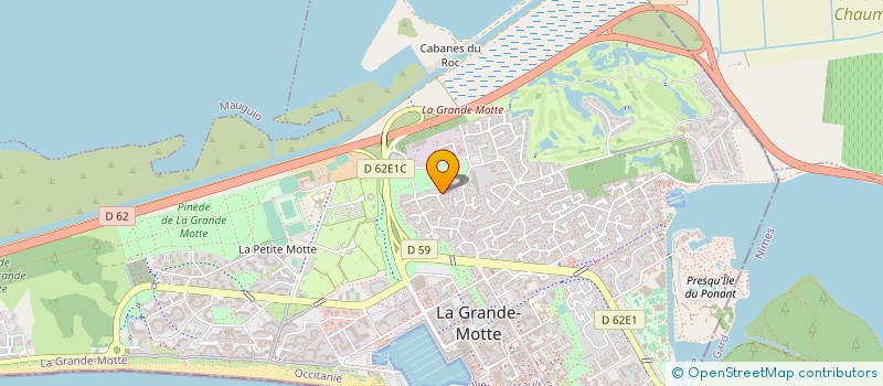 localisation de l'entreprise LATIMIER à LA GRANDE-MOTTE