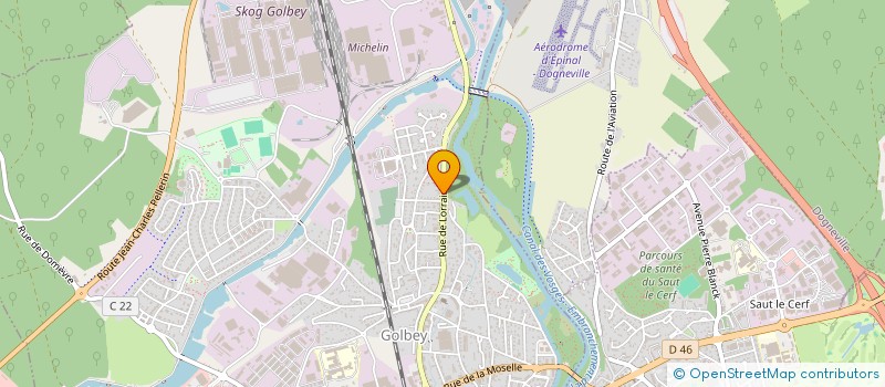 localisation de l'entreprise LATIMM à GOLBEY
