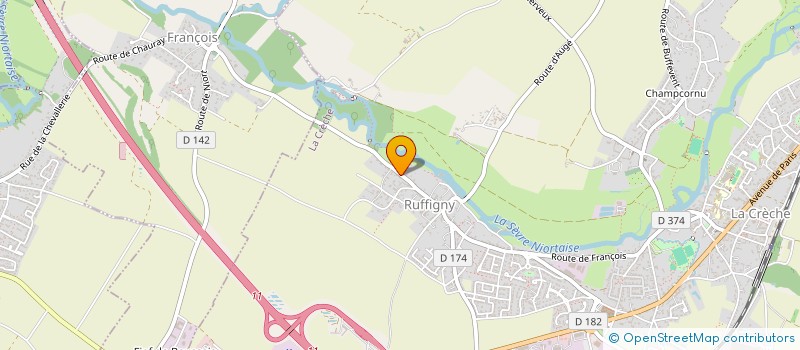 localisation de l'entreprise LATIN  LA CRECHE