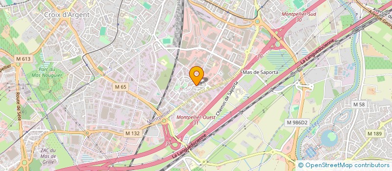 localisation de l'entreprise LATIN IMMOBILIER à MONTPELLIER
