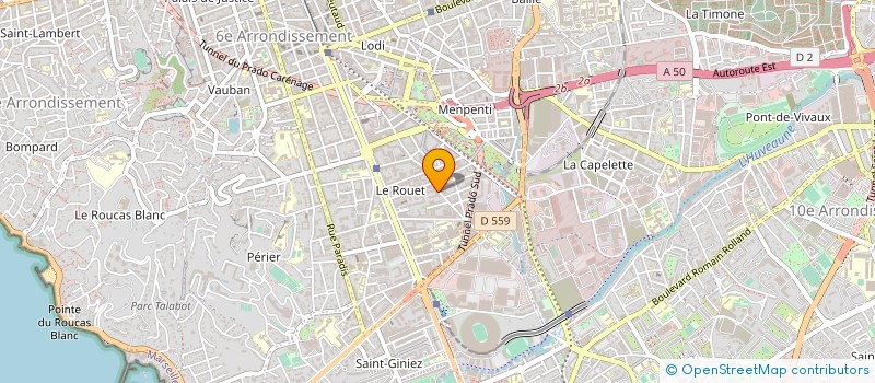 localisation de l'entreprise LATIN INTERNATIONAL SERVICES à MARSEILLE