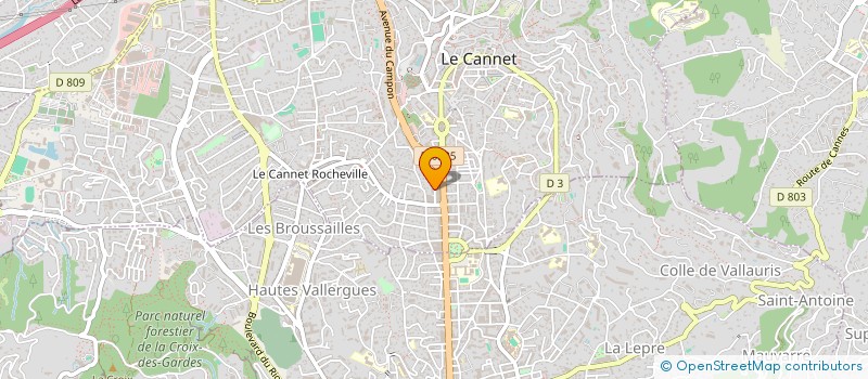 localisation de l'entreprise LATIN KING OF EVENTS à LE CANNET