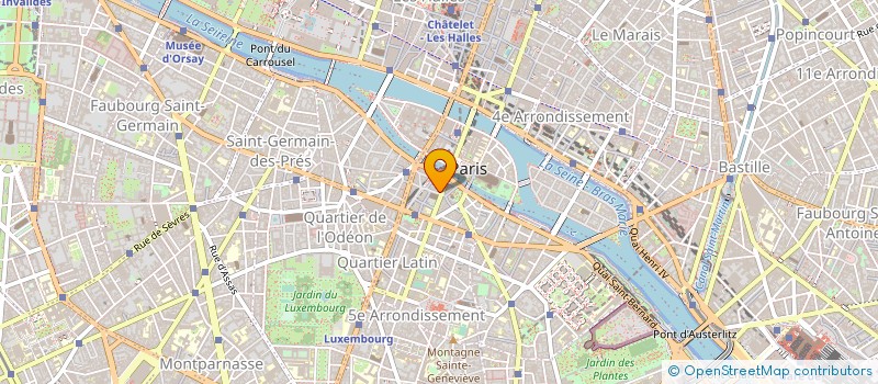 localisation de l'entreprise LATIN MANDARIN  PARIS