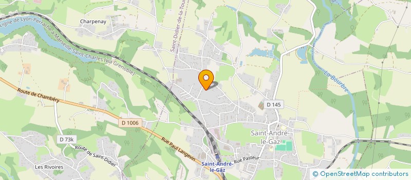 localisation de l'entreprise LATIN VIBES  SAINT-ANDRE-LE-GAZ