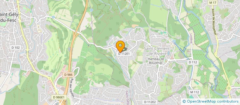 localisation de l'entreprise LATINA  SAINT-CLEMENT-DE-RIVIERE