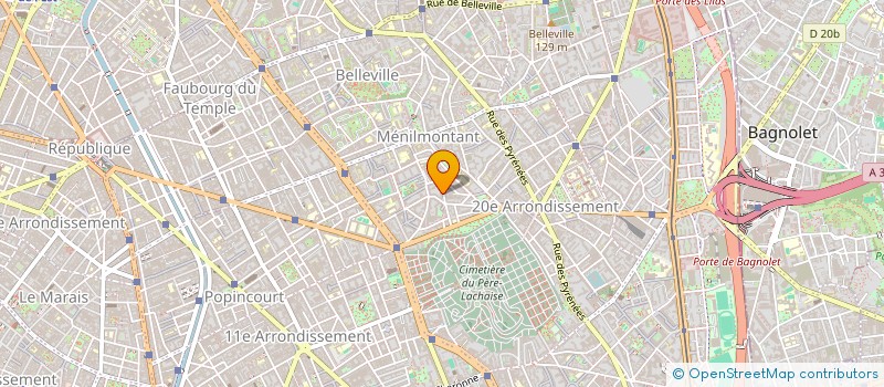 localisation de l'entreprise LATINA ORGANISATION  PARIS