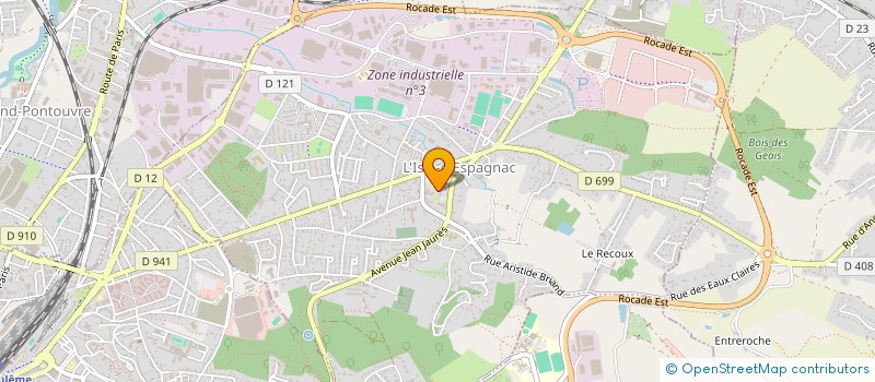 localisation de l'entreprise LATINA SOL  L'ISLE-D'ESPAGNAC