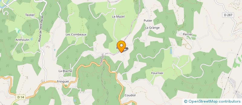 localisation de l'entreprise LATINADE à SAINT-PERAY
