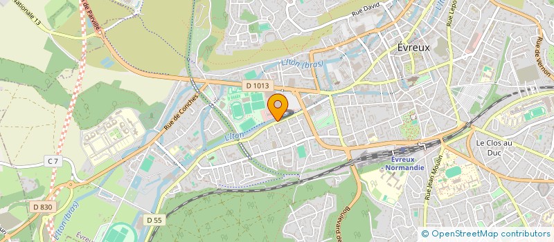 localisation de l'entreprise LATINO CALIENTE  EVREUX