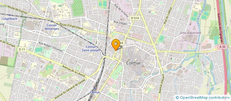 localisation de l'entreprise LATINO CLUB à COLMAR