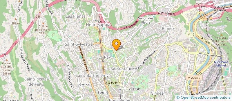 localisation de l'entreprise LATINO COMPAY  NICE