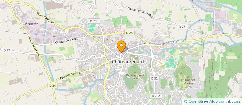 localisation de l'entreprise LATINO CONCEPT  CHATEAURENARD