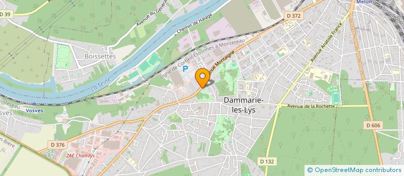 localisation de l'entreprise LATINOS 77 à DAMMARIE-LES-LYS