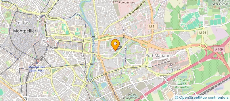 localisation de l'entreprise LATIOS  MONTPELLIER